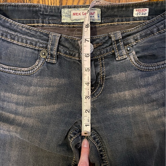 MEK Belize Cigarette Skinny Jeans Size 27 - Picture 6 of 7